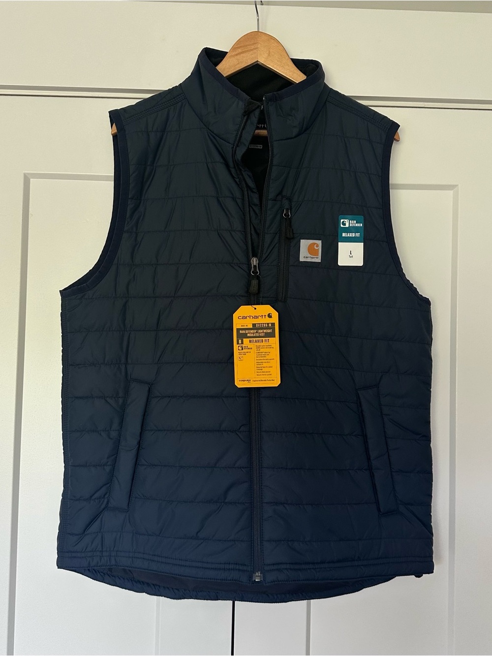 Carhartt Rain Defender Lightweight Insulated Vest Navy